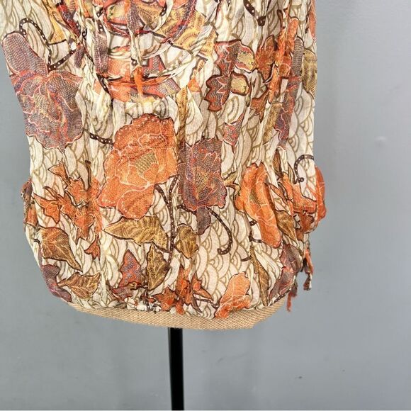 Sz S Soya Paris 100% Silk Floral Camisole $230 MSRP - Picture 7 of 10